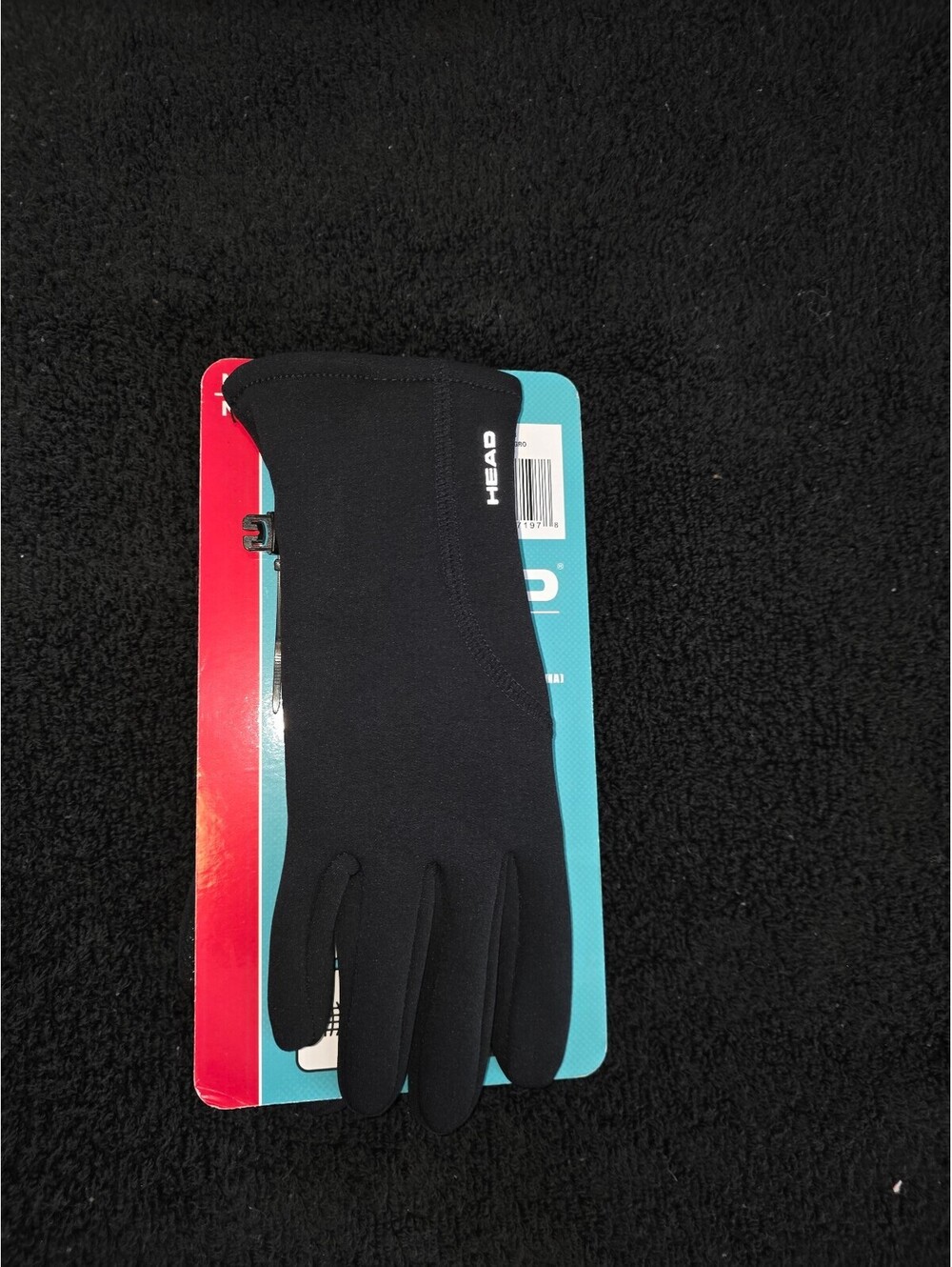 HEAD Sensatec Touchscreen Gloves Black Size M/M NWT